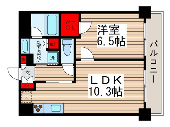 エスティメゾン大島の物件間取画像